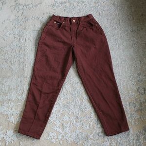 Vintage High Rise Tapered Chic Jeans